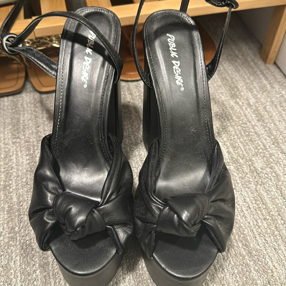 Public desire platform heel